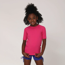 Lade das Bild in den Galerie-Viewer, Camiseta Kids Uvpro Mc Pink UPF50+
