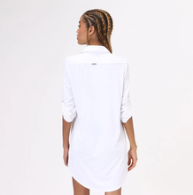 Lade das Bild in den Galerie-Viewer, Copenhagen FPU50+ Shirtdress White Uv
