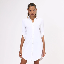 Lade das Bild in den Galerie-Viewer, Copenhagen FPU50+ Shirtdress White Uv
