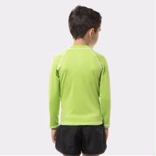 Lade das Bild in den Galerie-Viewer, Kids FPU50+ UV Colors Long Sleeve T-Shirt Apple Green Uv
